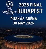 UEFA Champions leauge final in Budapest